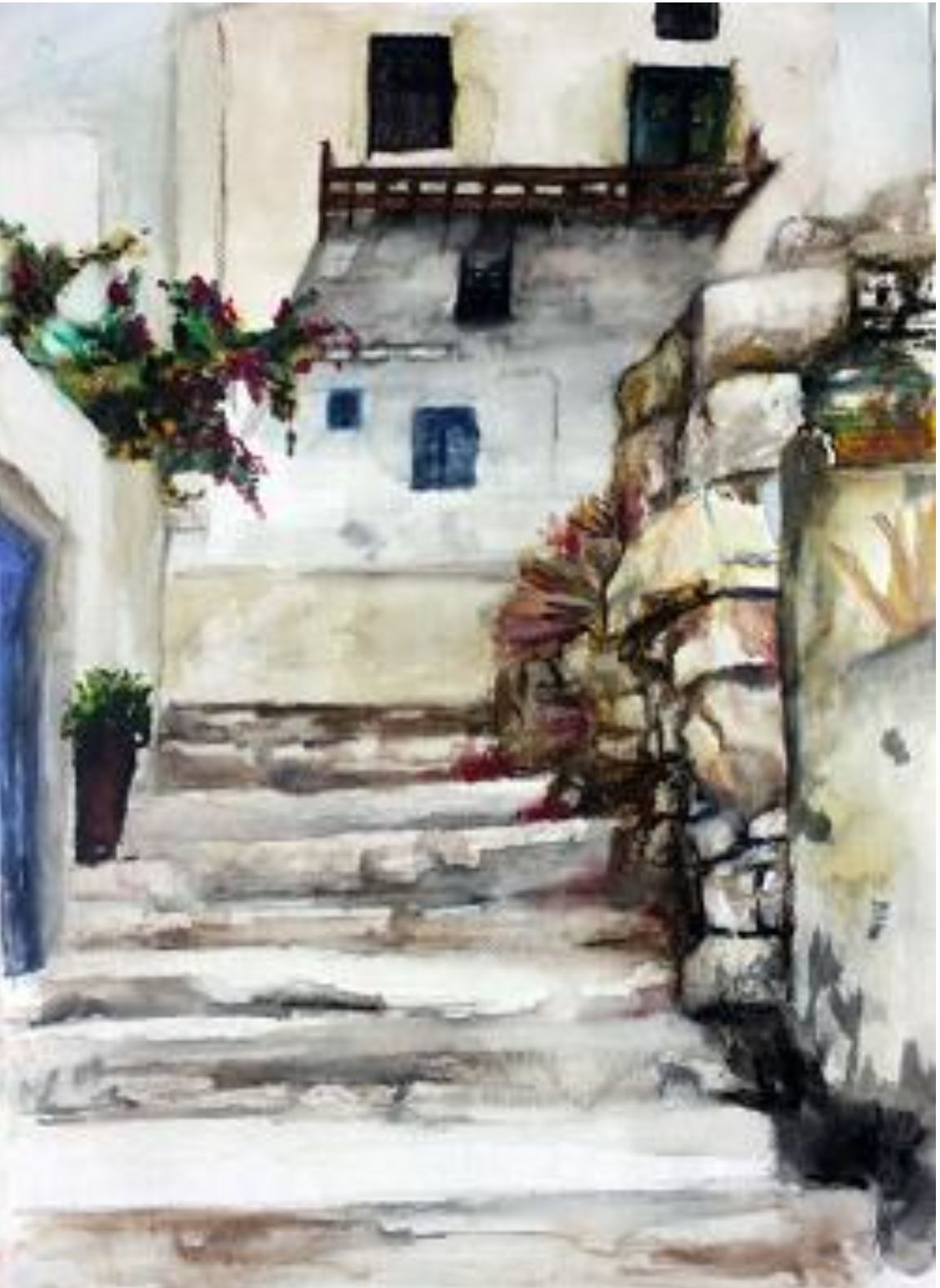 Astipalea – Watercolour